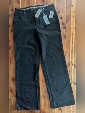 Chico's Women's Wide Leg Jeans in Black